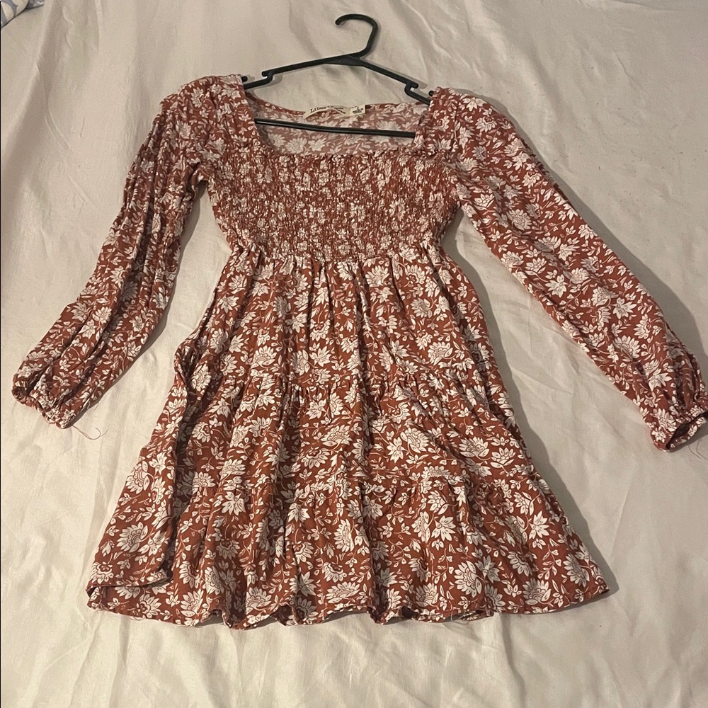Liberty Love Terracotta Floral Dress